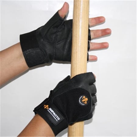 Impacto Impacto Protective Products AV40630 Anti Vibration Half Finger Glove With Foam - Medium AV40630